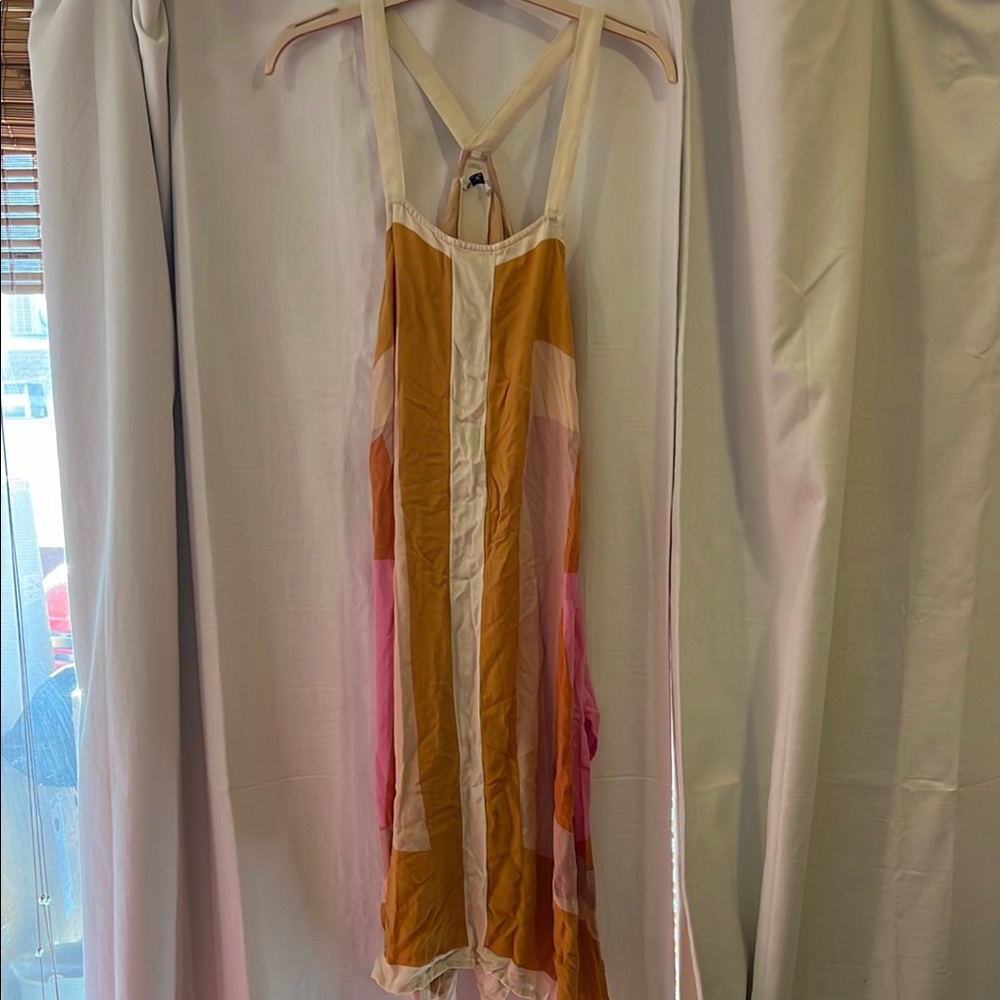 Colorful Strappy Dress